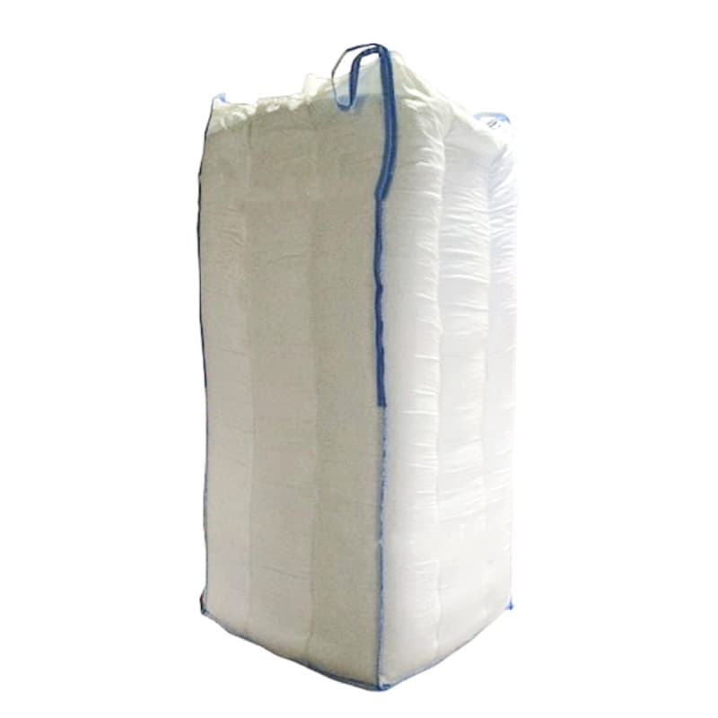 Custom White PP FIBC Bags, 1 Ton Container Reinforced Bags, Thickened & Wear-Resistant