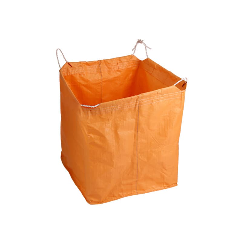 New PP FIBC Bags with Lifting Loops | Yellow Industrial Feed Bags 1-2 Ton