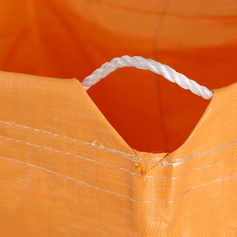 New PP FIBC Bags with Lifting Loops | Yellow Industrial Feed Bags 1-2 Ton