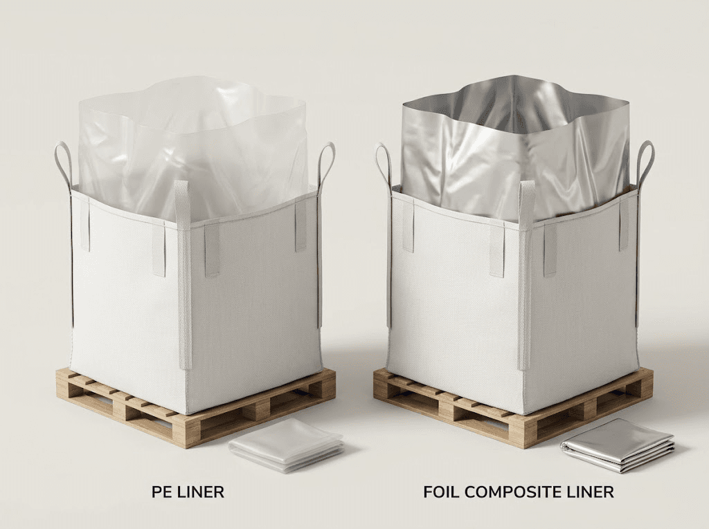 PE vs Aluminum Foil FIBC Liners for Moisture-Sensitive Powders: A Buyer’s Checklist