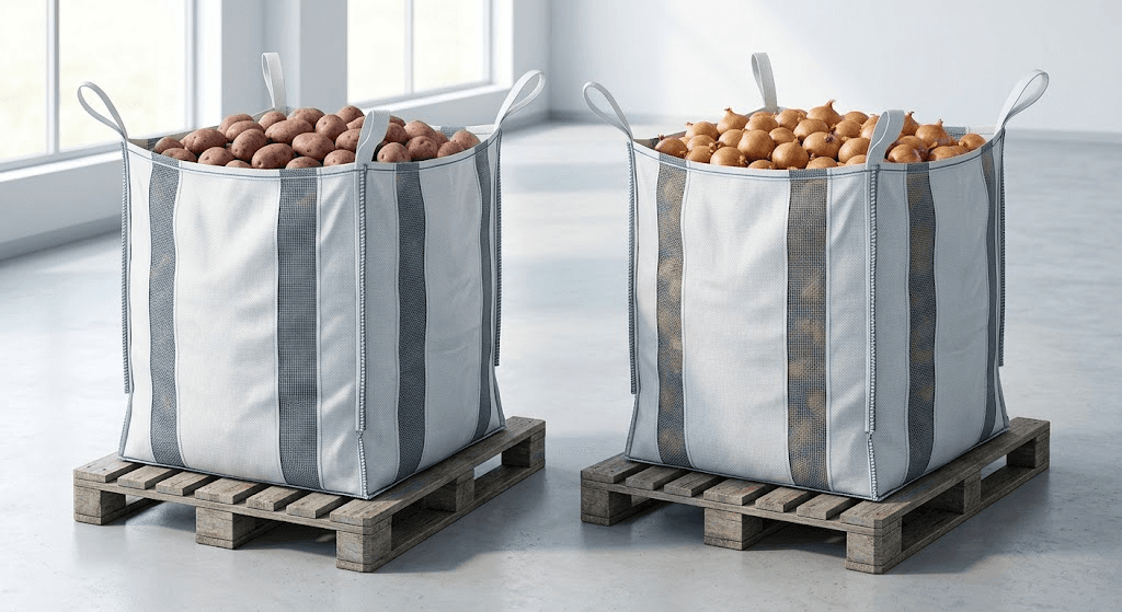 Custom Ventilated Bulk Bags for Potatoes and Onions: A Buyer’s Checklist