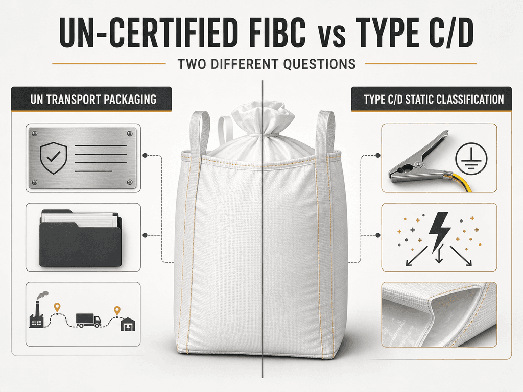 UN-Certified FIBC vs Type C/D Anti-Static Bags: What Chemical Buyers Need to Verify